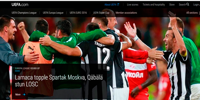 “Qəbələ” UEFA-nın manşetində “Qəbələ” UEFA-nın manşetində