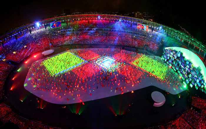 Rio-2016: Olimpiadanın açılış mərasimi - FOTOLAR