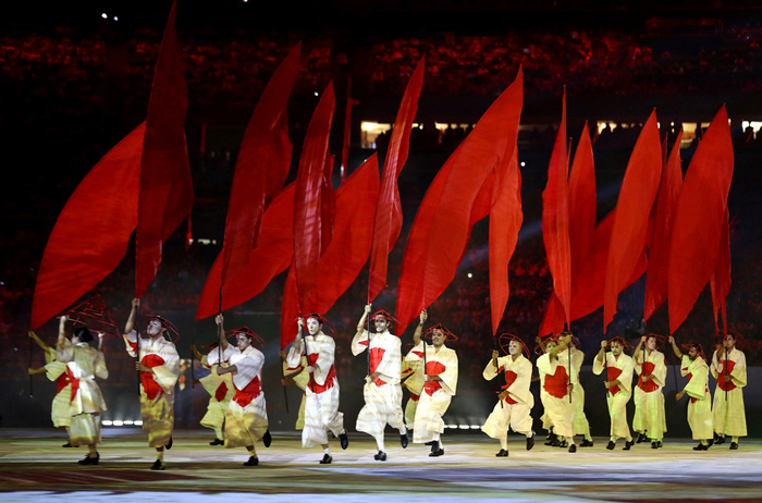 Rio-2016: Olimpiadanın açılış mərasimi - FOTOLAR