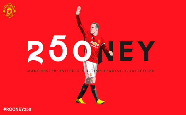 Wayne Rooney becomes Manchester United's record goalscorer