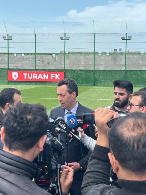 “Turan” yeni meydançanın açılışını etdi -