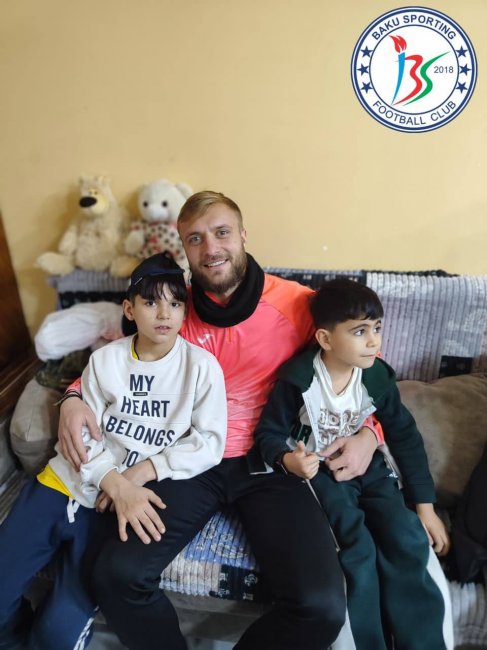 "Baku Sportinq"dən anlamlı ziyarət - 